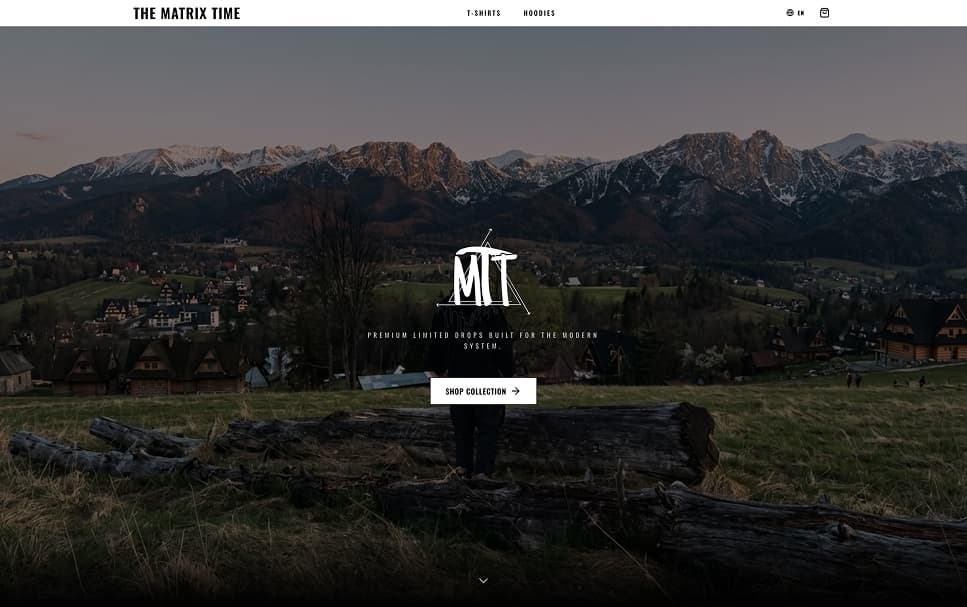 The Matrix Time website